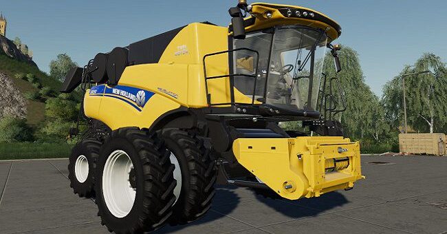 Мод комбайн New Holland Cr1090 v1.0.0.0 FS2019