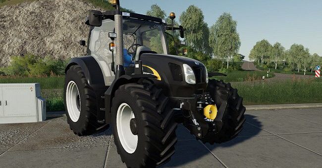 Мод трактор New Holland T6000 v1.0.0.0 FS2019