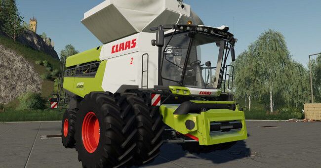 Мод комбайн CLAAS Lexion 8000 v1.0.0.0 Farming Simulator 19