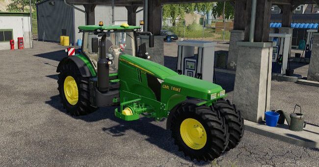 Мод трактор John Deere 7R Trike Series v1.1.0.0 FS19