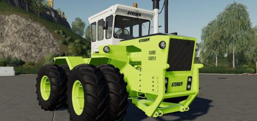 Мод трактор Series ll Steiger Turbo Tiger v1.0.0.0 FS19