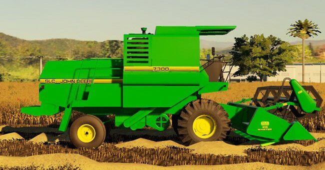 Мод комбайн SLC John Deere 7300 Brazil v1.0.0.0 FS2019