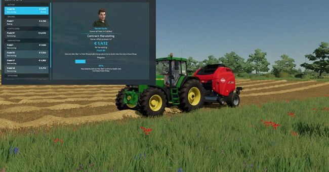 Мод скрипт Collect Straw At Missions v1.0.0.0 FS2022