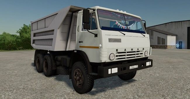 Мод самосвал Камаз 55111 Совок v0.1 Фарминг Симулятор 2022