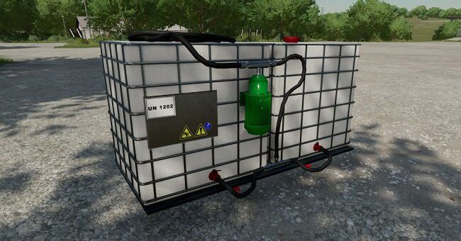 Мод куб 4000L Water Cubes with Pump v1.0.0.0 FS22