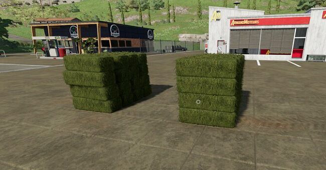 Мод тюки Buyable Small Square Bales v1.0.0.0 FS2022