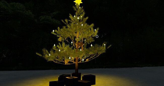 Мод елка Christmas Tree v1.0.0.0 Farming Simualtor 2022