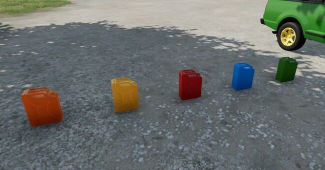 Мод канистра Diesel Canister v1.0.0.0 Farming Simulator 22