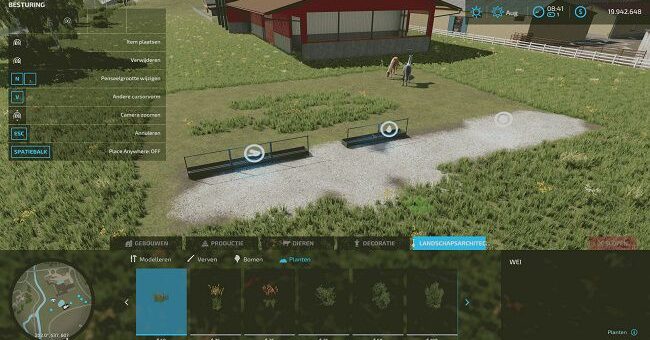 Мод загон Free Horses v1.0 Farming Simulator 22