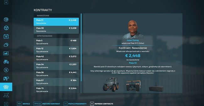 Мод скрипт Refresh Contracts v1.0.0.0 FS22