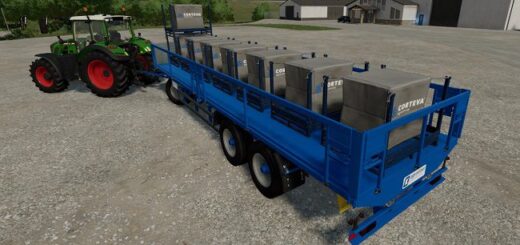 Мод прицеп Kroeger Agroliner PWO 24 AutoLoad v1.6.0.0 FS22