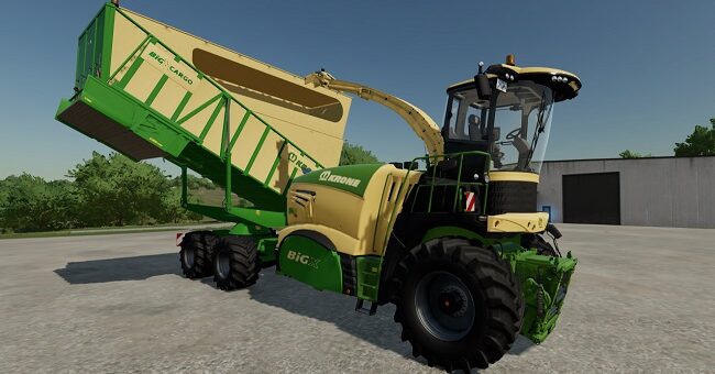 Мод комбайн Krone BigX 1180 Cargo v1.0.0.1 FS22