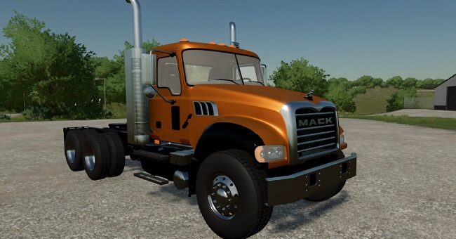 Мод тягач Mack Granite CTP713 2007 v1.0.0.0 FS22