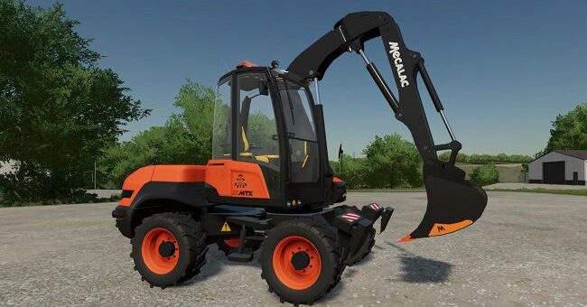 Мод экскаватор Mecalac MTX-12 Pack v1.0.0.0 FS22