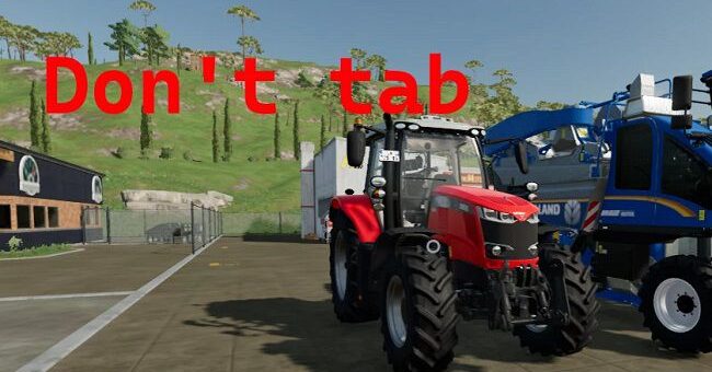 Мод скрипт No Switch In Vehicle v1.0.0.0 Farming Simulator 22