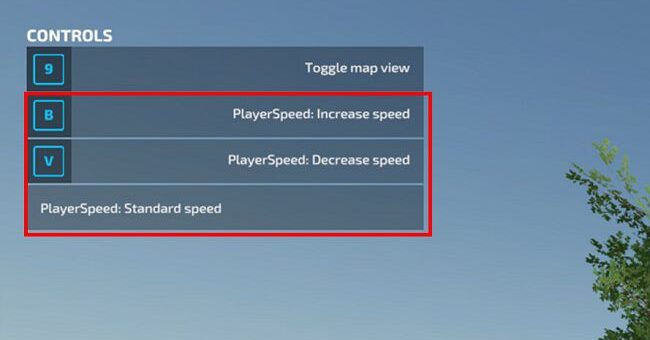Мод скрипт Player Speed v1.0.0.0 Farming Simulator 2022