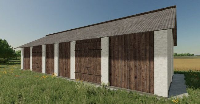 Мод амбар Polish Barn v1.0.0.0 Farming Simulator 2022