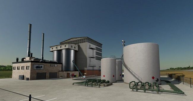 Мод завод Refinery Diesel Production v1.0.0.0 FS2022