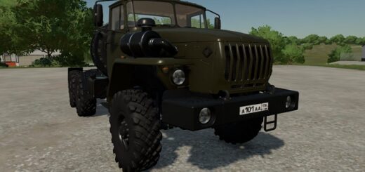 Мод тягач Урал 44202 v1.0.2.0 Фарминг Симулятор 22