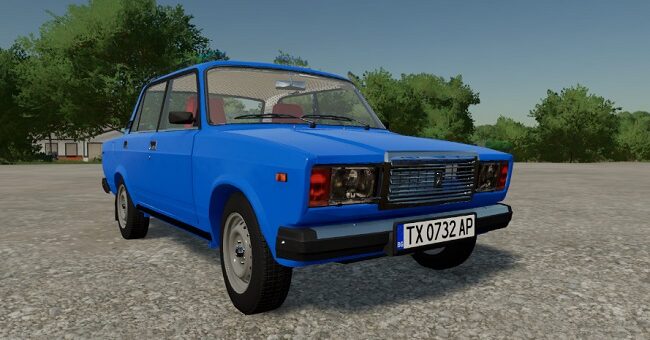 Мод авто ВАЗ 2107 v1.0 Фермер Симулятор 22