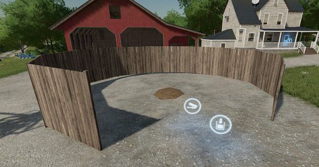 Мод хранилище Woodchips Storage v1.0.0.0 FS2022