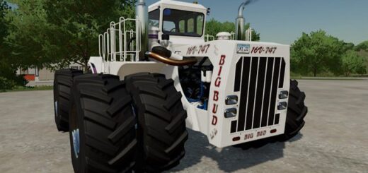Мод трактор BigBud 747 v1.0.0.0 Farming Simulator 22