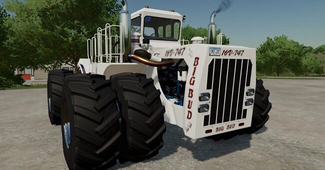Мод трактор BigBud 747 v1.0.0.0 Farming Simulator 22