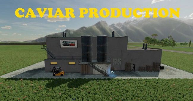 Мод Caviar Production v1.0 Farming Simulator 22