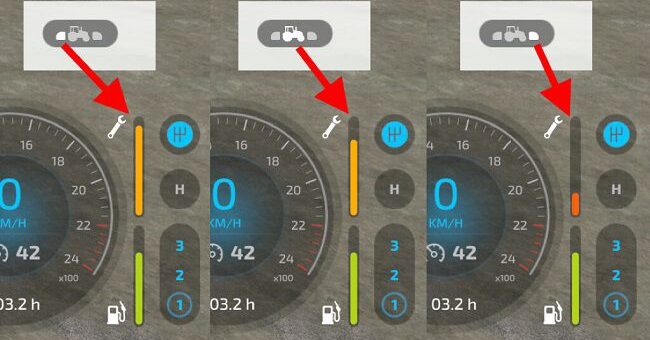 Мод скрипт Damage Bar Selection v1.0.0.0 Farming Simulator 22