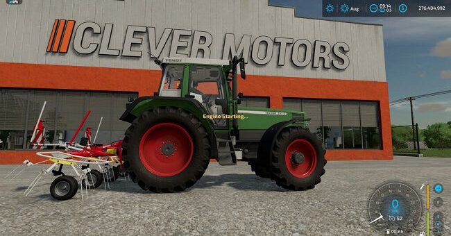 Мод скрипт Engine Starter v1.0.0.0 Farming Simulator 22