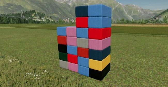 Мод Extended Bale Wrap Colors v1.0 Farming Simulator 22
