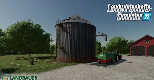 Мод Old Farm Silo v1.0.0.0 Farming Simulator 22