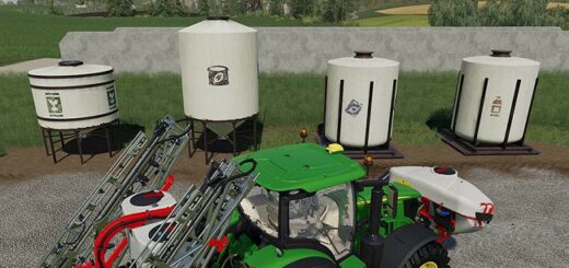 Мод Placeable Refill Tanks v1.0.0.0 Farming Simulator 22