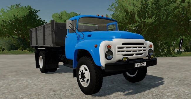 Мод грузовик ЗИЛ ММЗ-554 v1.0.0.0 Фермер Симулятор 22