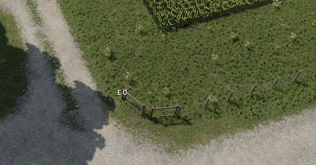 Мод скрипт Free Fences And Bushes v1.0 Farming Simulator 22