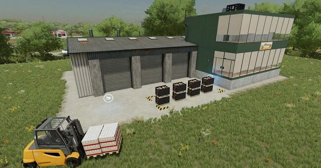 Мод пекарня Industrial Bakery v1.0 Farming Simulator 22
