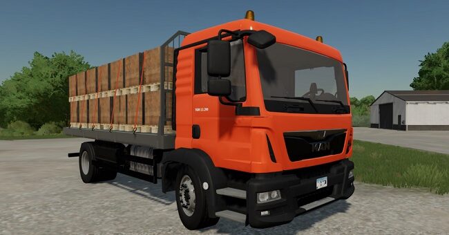 Мод грузовик MAN TGM 13.290 Autoload v1.0.2.0 FS2022