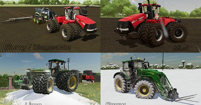 Мод скрипт Real Dirt Color v1.0 Farming Simulator 22