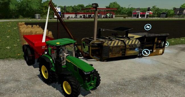Мод Stone Crushing Lime Production With Lights And Solar Panels v1.1 FS22