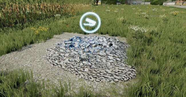Мод точка продажи Stone Selling Station v1.0 FS22