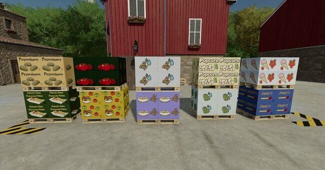 Мод ПАК Farm Production Pack v1.0 Farming Simulator 22