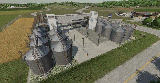 Мод Farm Silo Complex v1.0.0.1 Farming Simulator 2022
