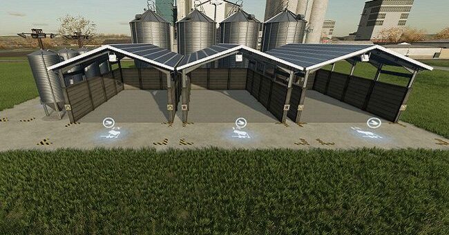 Мод миксер Cow Feed Mixer v1.0 Farming Simulator 2022