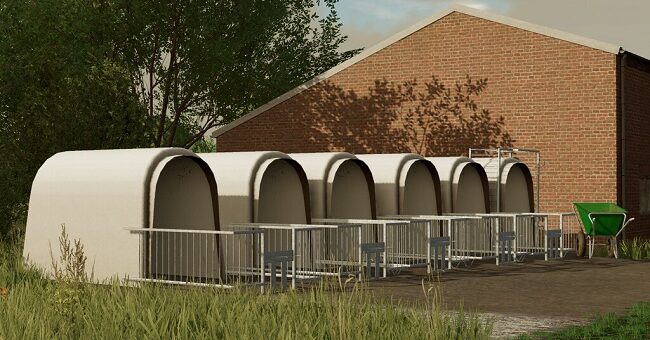Мод ПАК Placeable Dairy Farm Package v2.0 Farming Simulator 22