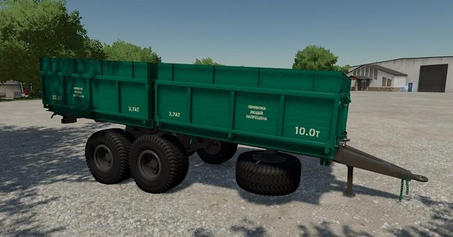 Мод прицеп 1ПТС-9 v1.0 Фермер Симулятор 22