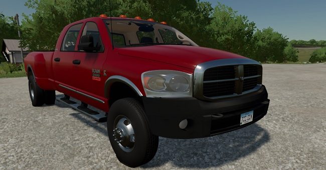 Мод авто 2008 Dodge 3500 v1.0 Farming Simulator 22