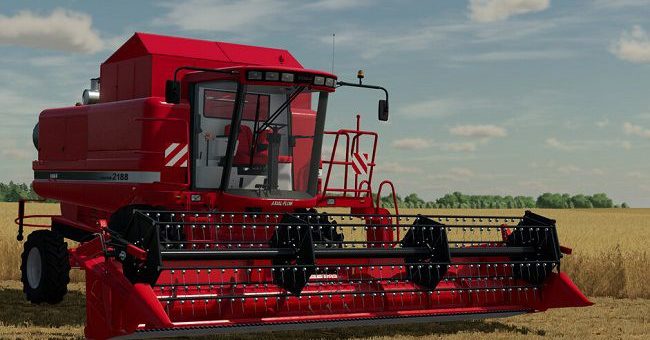Мод комбайн Case IH Axial-Flow Series v1.1 Farming Simulator 22