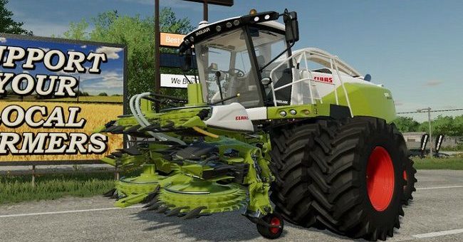 Мод комбайн Claas JAGUAR 900 Type 502 v1.2 Farming Simulator 22