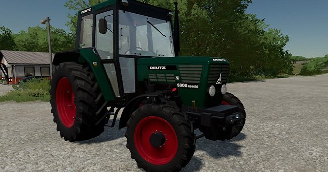 Мод трактор Deutz D06 v1.0 Farming Simulator 2022