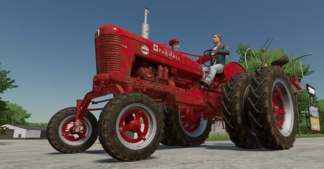 Мод трактор Farmall M, MD And MV Series v1.1 FS22